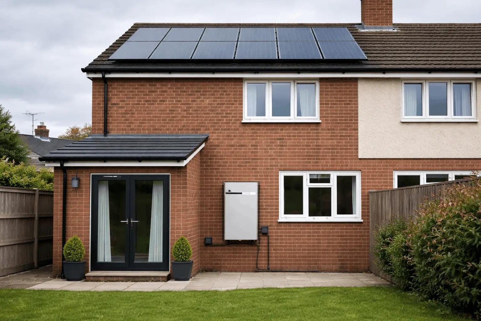 Solar Panels and battery installation in Fife